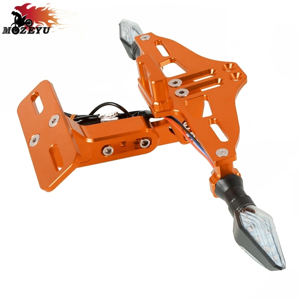 Для KTM 200DUKE 125 200 390 2012- мотоцикл номерной знак кронштейн держатель DUKE 690 2008