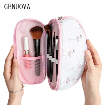 

Women Mini Lipstick Pouch Travel Cosmetic Bag Portable Beauty MakeUp Organizer Bag Creative Double Multifunction Make Up Bags