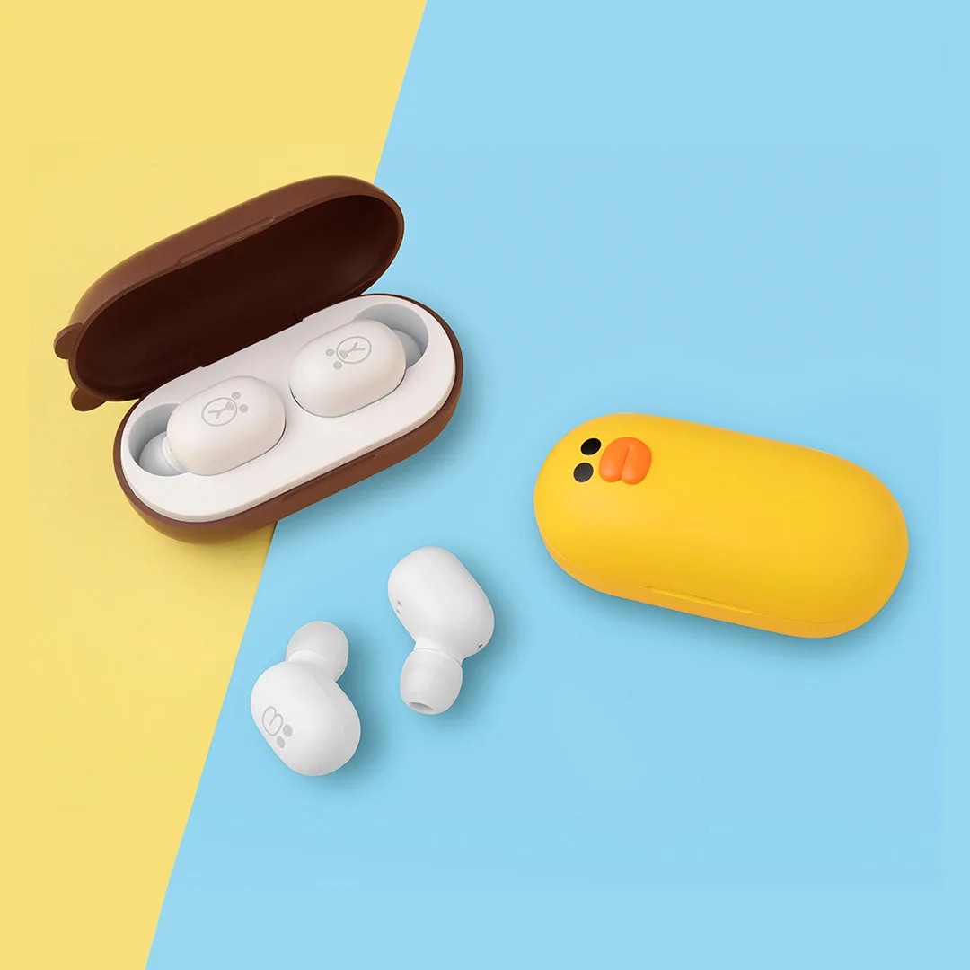 Xiaomi Line Friends Tws водонепроницаемые наушники беспроводные Bluetooth 5,0 наушники мини наушники с микрофоном зарядная коробка Спортивная гарнитура