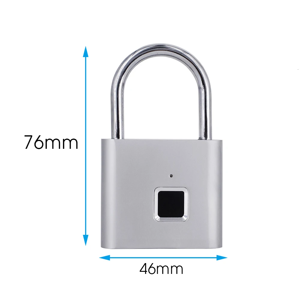 Перезаряжаемый от USB умный безключевой флюгер IP65 домашний Противоугонный