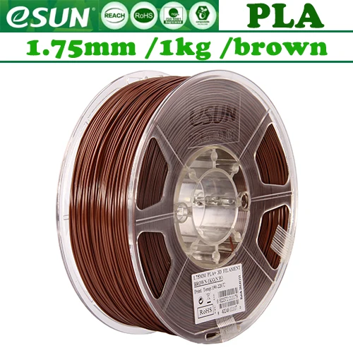 Нить esun PLA+/ABS+/пластик для 3d принтера, нить для 3d ручки/5 м 20C/1 кг 340 м/ из России - Цвет: PLA-Bron