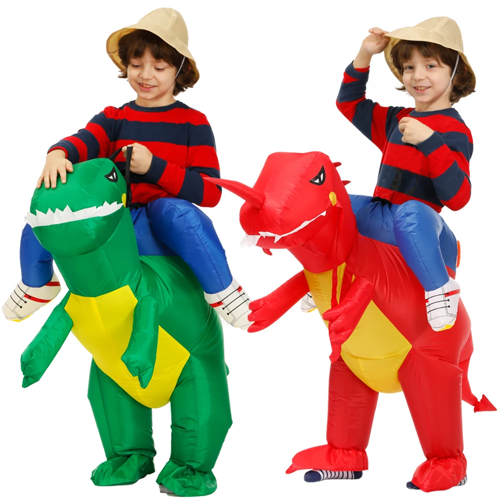 Kids Inflatable Dinosaur Costume Party Cosplay Costumes Animal Child