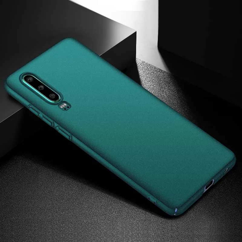 Для huawei P30 Pro Чехол, ультратонкий минималистичный тонкий жесткий PC матовая Защитная крышка чехол для huawei P30 Pro Lite чехол зеленый