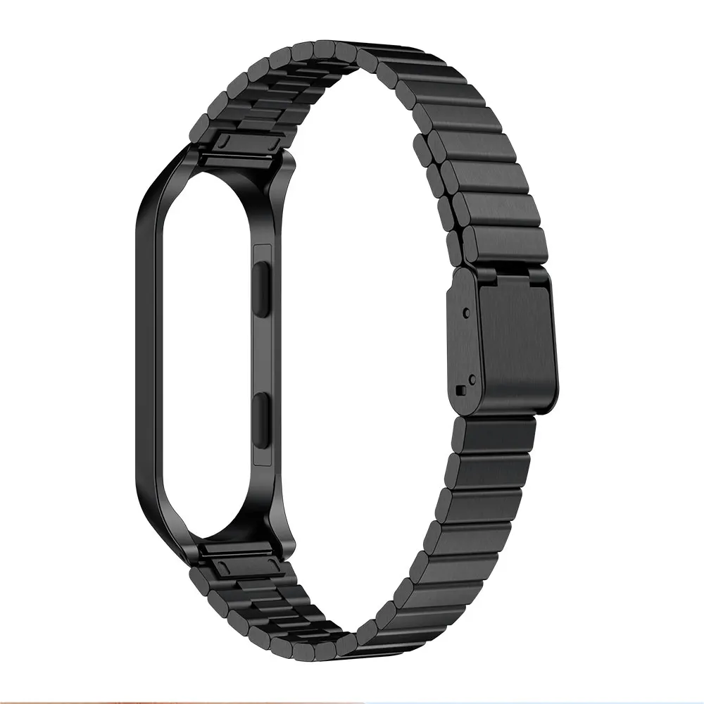 COMLYO металлический ремешок mi band 4 Band для Xiao mi band 3 4 браслет ремешок+ металлический корпус для Xiao mi Band 4 Ремешок Браслет