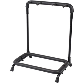 

Multi Folding Guitar Rack Stand for Electric Bass Acoustic,Can Be Placed 3 Guitar
