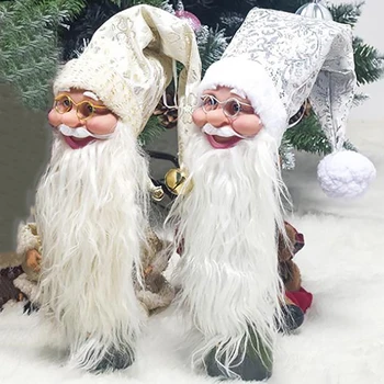 

Christmas Red Wine Bottle Case Nordic Land God Santa Claus Champagne Wine Bottle Cover Gift Bag Decoration