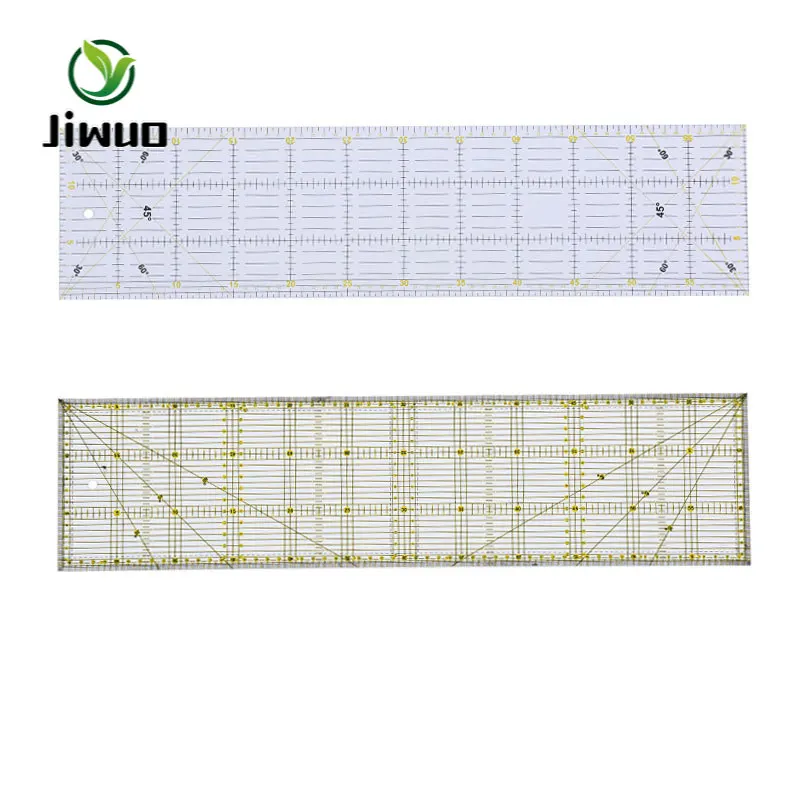 Jiwuo 60cm*15cm Patchwork Sewing Tailor Ruler 3mm Thick Yardstick Cutting Quilting Handmade DIY Stationery Drawing Tools | Дом и сад