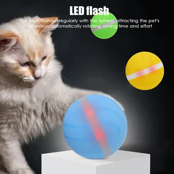 

Wicked Ball New Design Pet Dog Cat Toys Interactive Toy Electric Rechargeable pet toy ball chews gift Silicone waterproof #gh