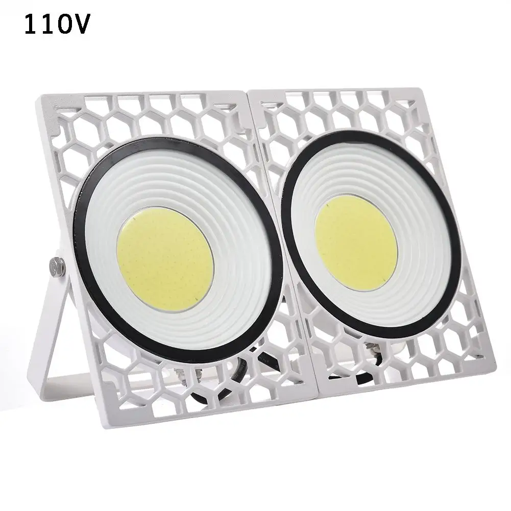 Тип светодиодный прожектор AC110/220 V 50W 100W 150W 400W 3000 K-6000 K COB/SMD открытый инженерный свет уличная лампа для сада - Цвет: 110V