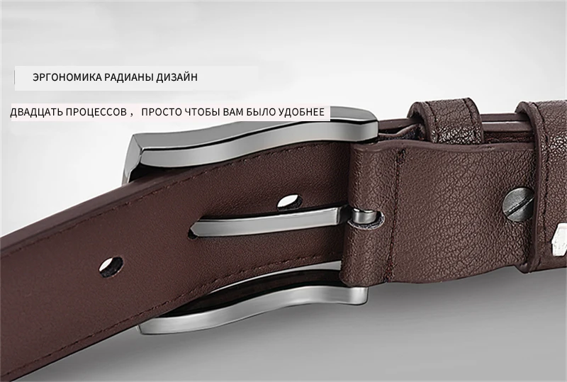 NO.ONEPAUL buckle men belt High Quality cow genuine leather luxury strap male belts for men new fashion classice vintage pin