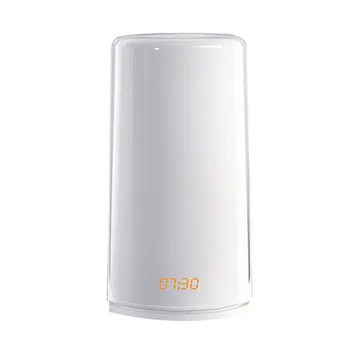 

Wake-Up Light, Sunrise Simulation Alarm Clock, Digital LED Clock, Press Control, 5 Natural Sounds, Adjustable Lightness for Kids