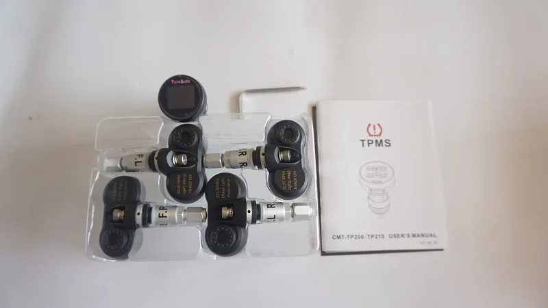 Tyresafe TP210 TPMS с USB гнездо шин Система контроля давления в шинах монитор Поддержка Бар и PSI