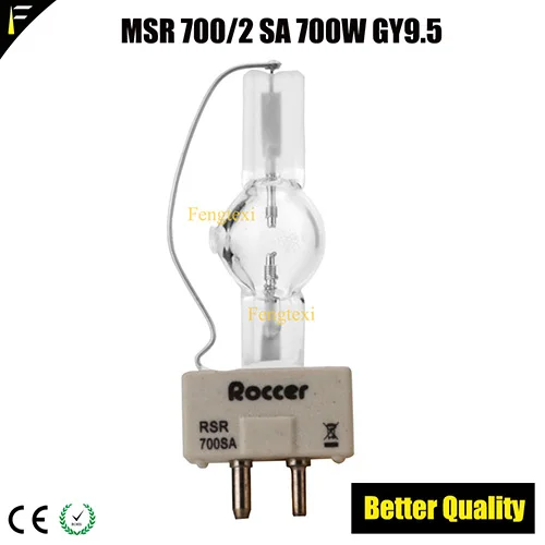 Roccer MSR700 2sa MSR700w/2sa движущаяся лампочка фары MSR 700/2 для GY9.5 CSR700w/SA NSK 700SA сценический свет односторонний пузырь - Испускаемый цвет: Roccer MSR700 2sa