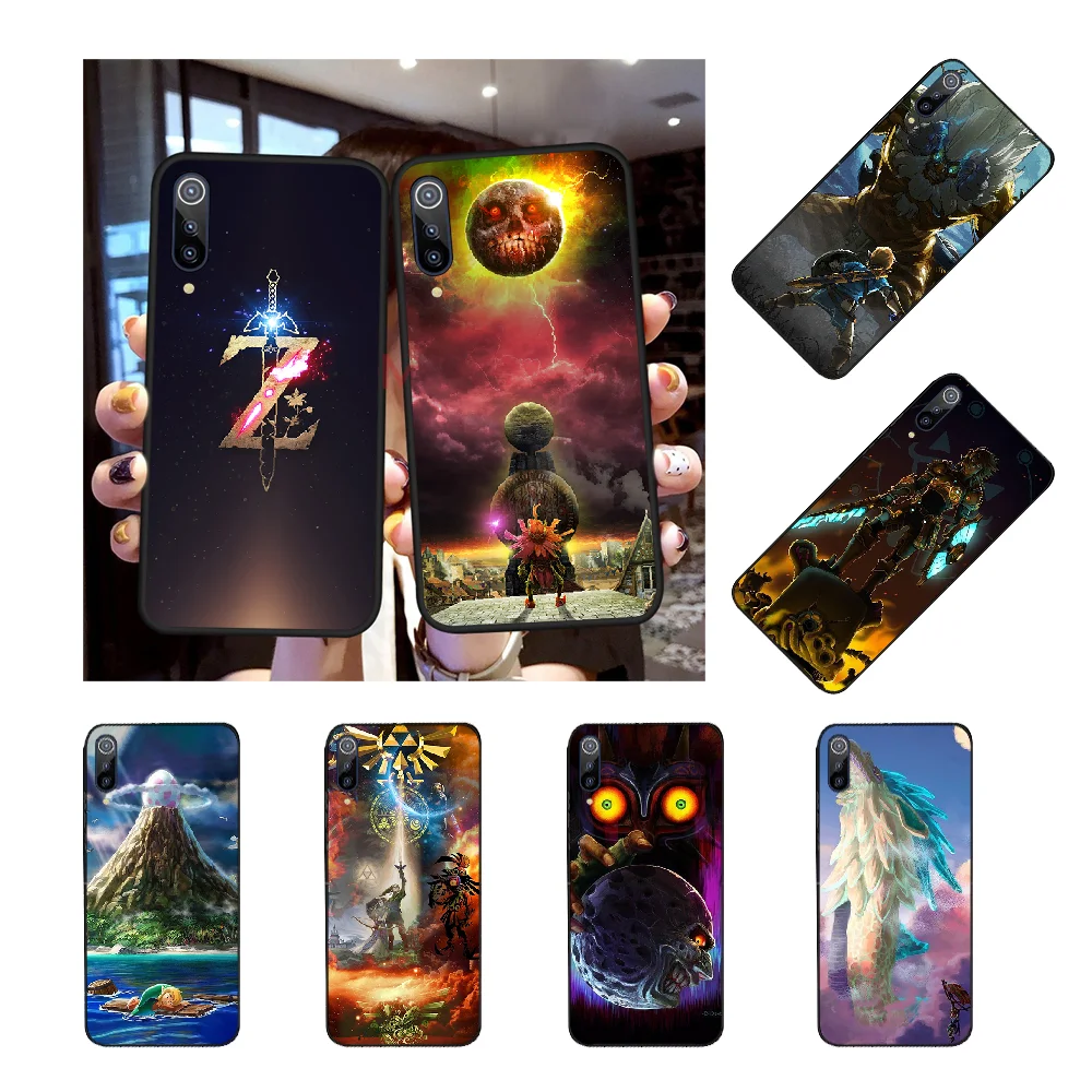NBDRUICAI Legend Of Zelda черный ТПУ мягкий резиновый чехол для телефона Redmi Note 8 8A 7 6 6A 5 5A 4 4X 4A