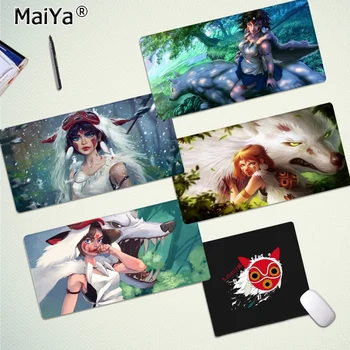 

MaiYaCa Beautiful Anime Japanese Anime Princess Mononoke Comfort Mouse Mat Gaming Mousepad Rubber PC Computer Gaming mousepad