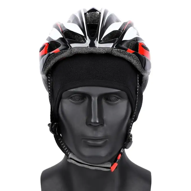 Прочные велосипедные шапки умелое производство WEST BIKING теплые флисовые велосипедные шапки ветрозащитные уличные велосипедные шапки