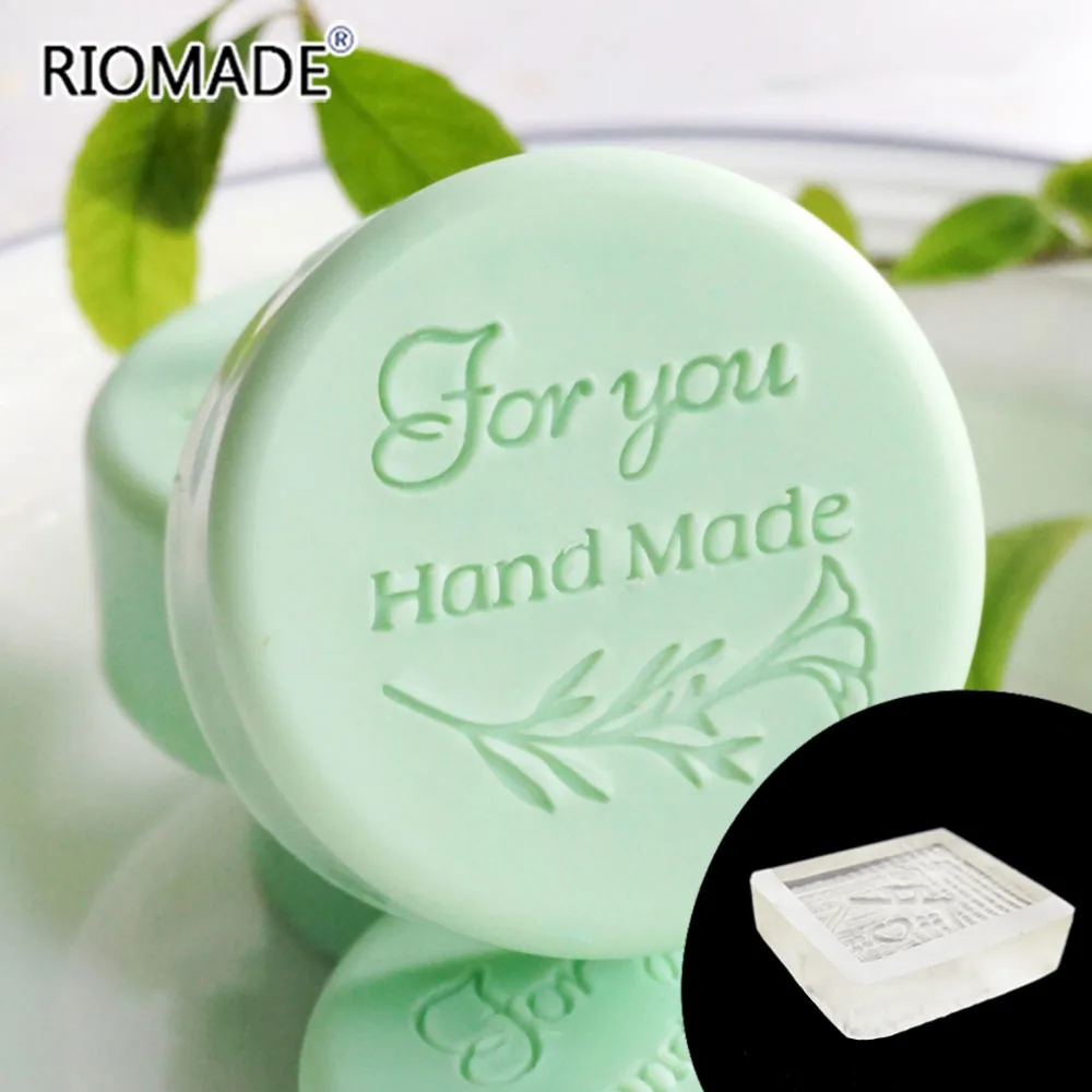 Flower And Leaf Handmade Soap Stamp Transparent Diy Natural Organic Soap  Making Tools Accessories Branch Resin Acrylic Chapters - Price history &  Review, AliExpress Seller - RIOMADE Store