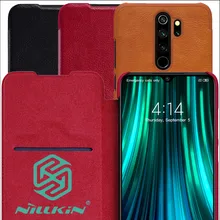 Кожаный флип-чехол Nillkin Qin для Xiaomi Redmi Note 8 Pro 8T