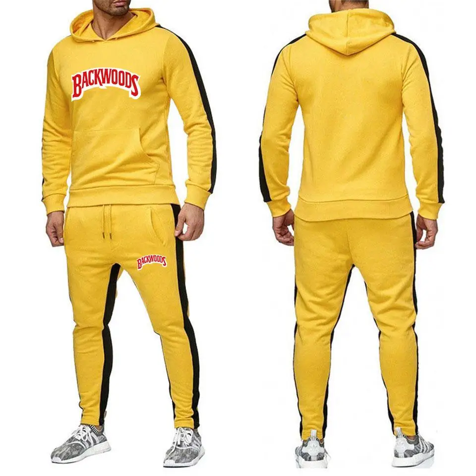 neue спортивная одежда herren Толстовка комплект белая спортивная одежда anzug wolle пуловер комплект gestreifte sport hosen strae kleidung