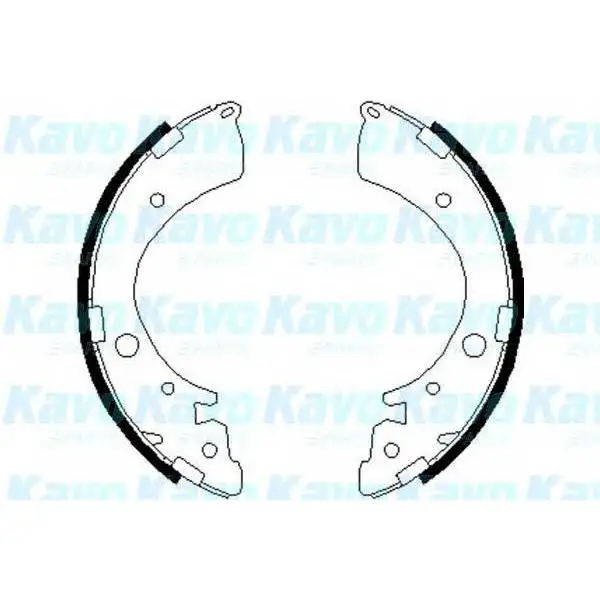 Колодки барабанные\ Honda Civic 1.5/1.6 91-95/Accord 1.6/2.0 85