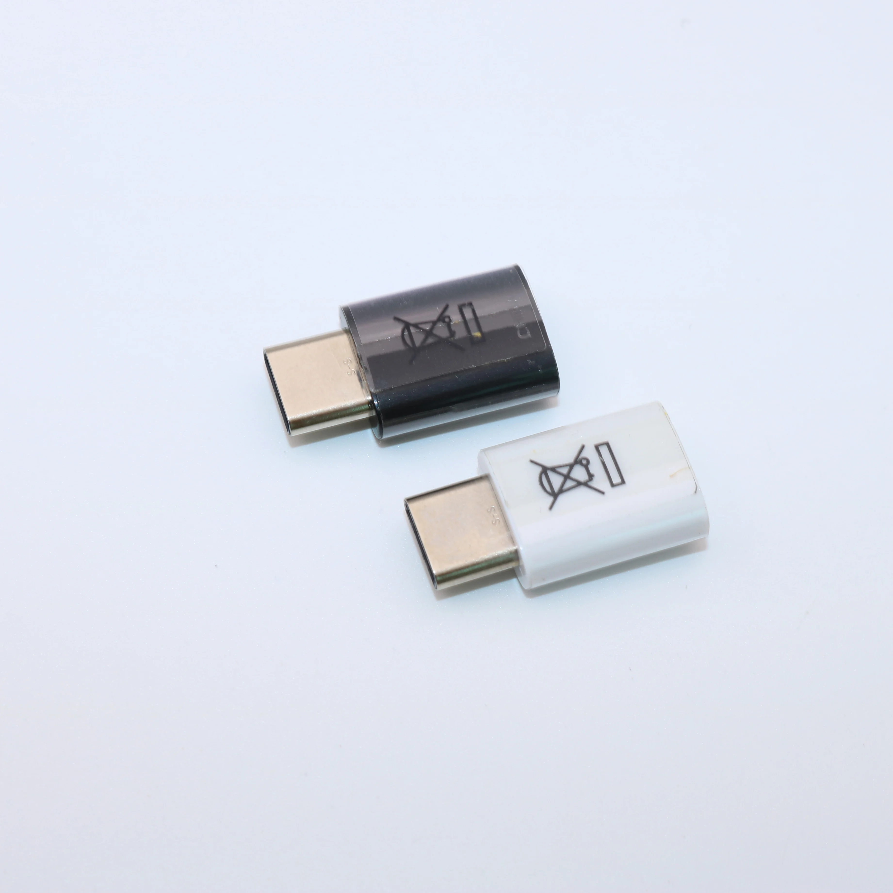 2 шт. USB C Мужской тип-c к Micro USB разъем OTG адаптер для samsung Galaxy S8 S9 S10+ Plus Note 8 9 A6s A30 A40 A50 A60 M30