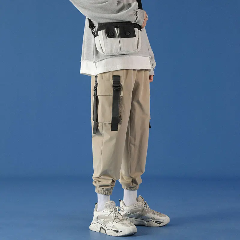 khaki colored joggers