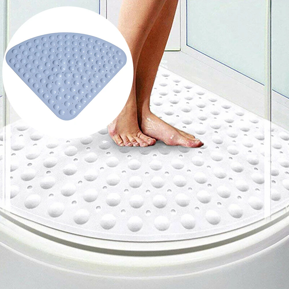 Bad Non Slip Hoek Bad Douche Mat Non Slip Pad Kwadrant Sector Antibacteriële Mat Voor Thuis Non slip Mat|Badmat| - AliExpress