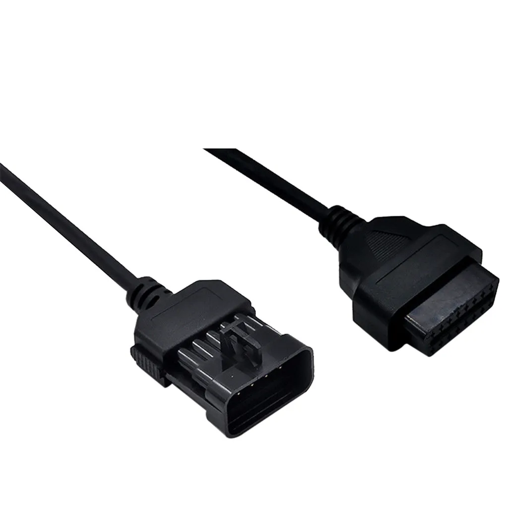 Конвертер Кабель-адаптер автомобильные аксессуары для Vauxhall/Opel 10 Pin до 16 Pin OBD2 автомобильный диагностический Соединительный адаптер кабель