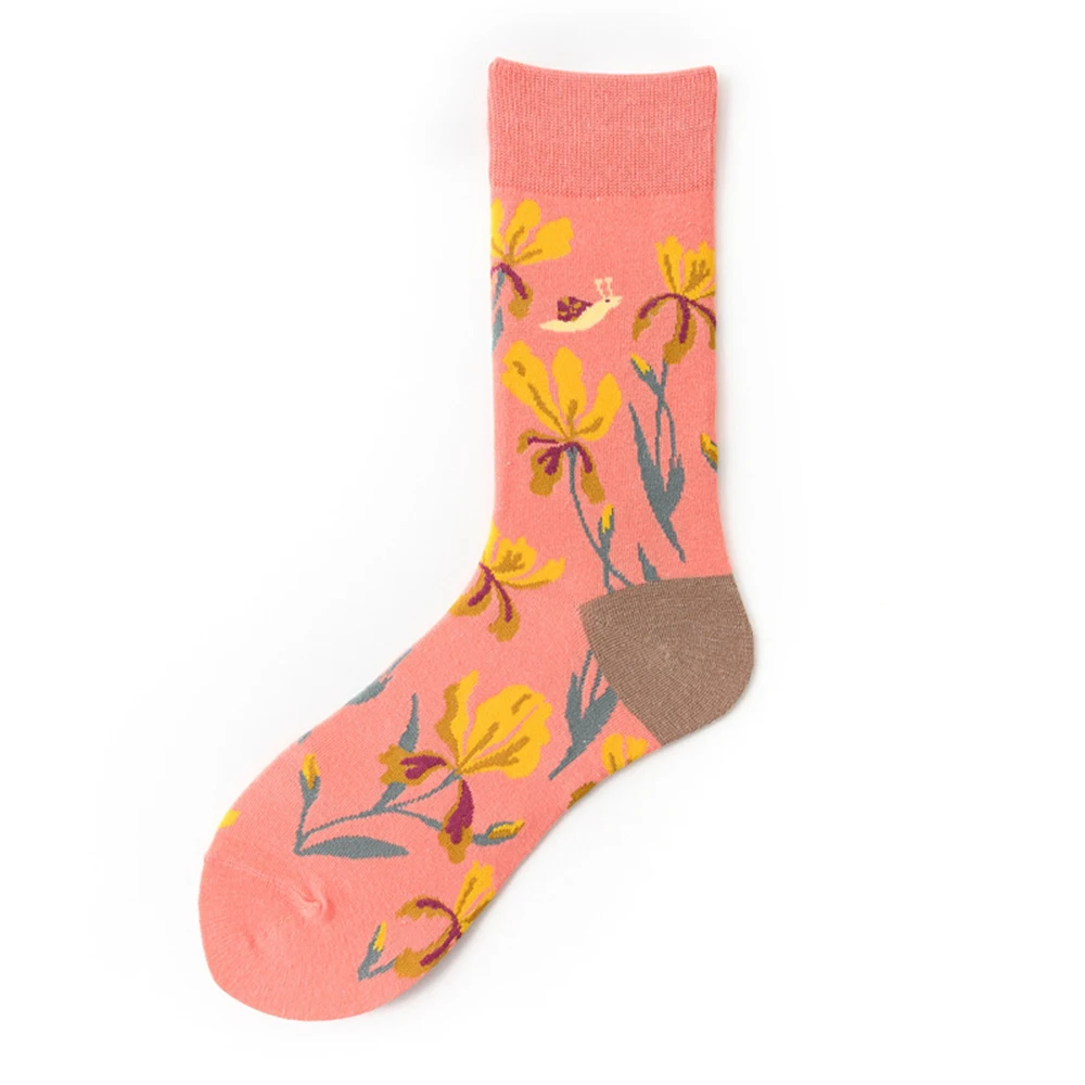 1 1Pair Socks Women Cute Animal Fashion Thick Warm Casual Winter Autumn Soft Cotton Floor Sleeping Females Korean Style Socks - Цвет: 1