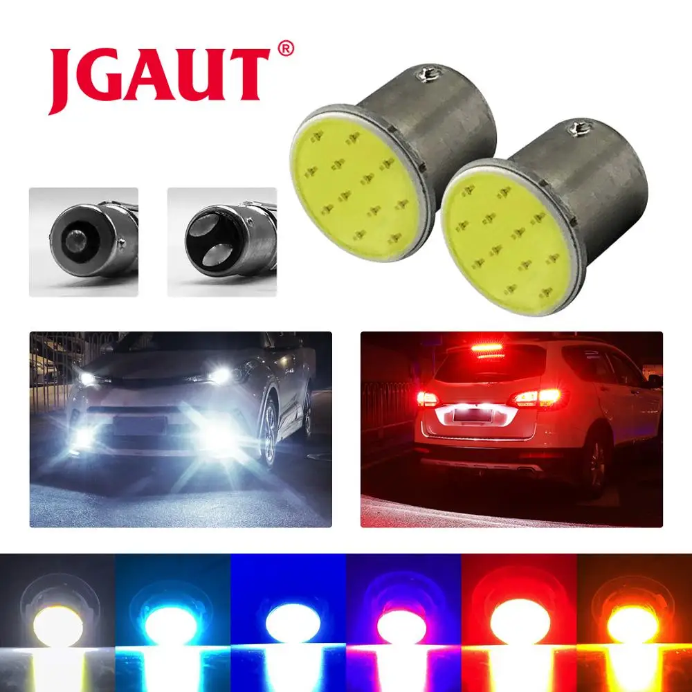 2 шт. 1156 1157 5630 Led 1COB p21w bay15d ba15s P21 автомобильный стоп-сигнал задний указатель