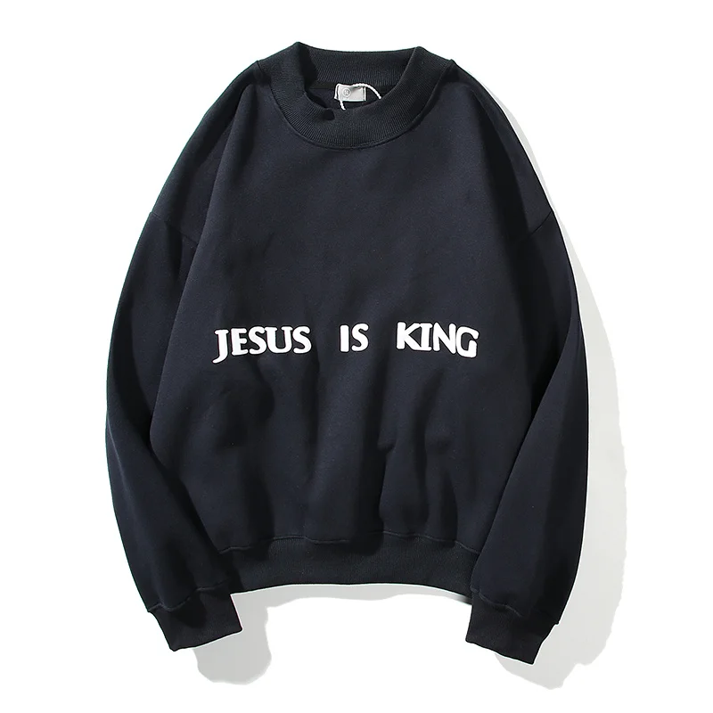 2020 Новый Kanye West и надписью Jesus Is King толстовки Чикаго Для мужчин женщин 3D пены с
