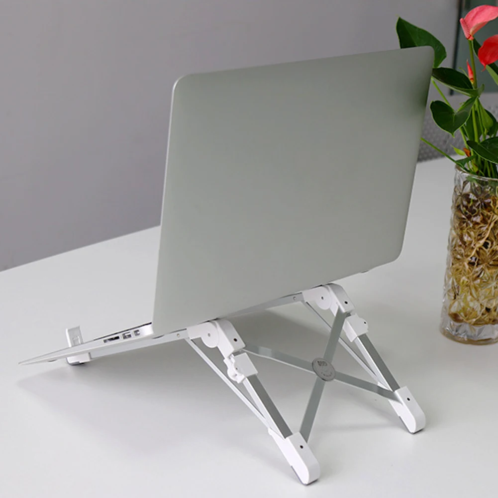 New Arrival Portable Aluminium Folding Laptop Stand Cooling Heat Dissipation Laptop Stand Bracket Holder