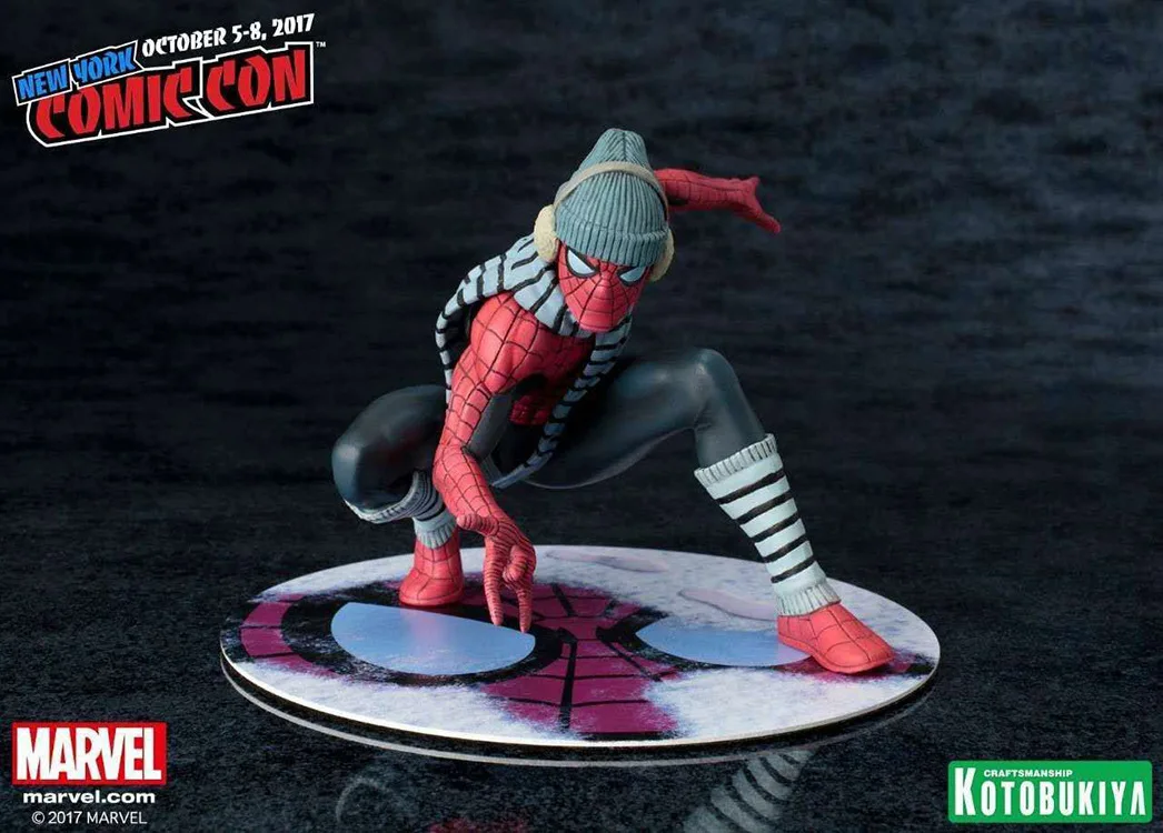 KOTOBUKIYA artfx Marvel герой возвращается Человек-паук зимняя модель гаража комплект украшения
