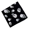 54x54cm Unisex Skull Theme Colorful Cotton Fabric Square Bandanas Graphic Print Gothic Scarf Sport Hip-Hop Wristband Hair Wrap ► Photo 2/6