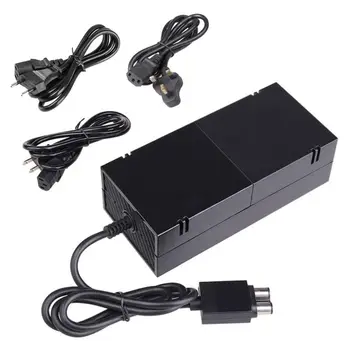 

EU/US/UK Plug Adapter Charger Power Supply Cable Cord for Xbox One Game Console