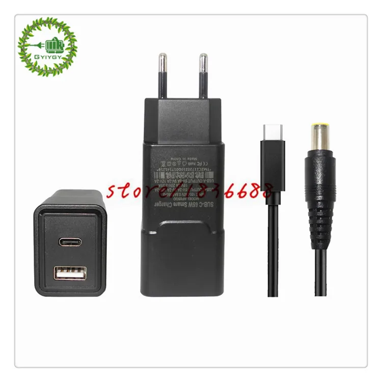 GYIY 65 Вт usb type C зарядное устройство адаптер 5 в USB зарядное устройство 20 в 3.25A Ноутбук Ac адаптер питания для lenovo E420 E430 T61 T60p Z60T T60 T420