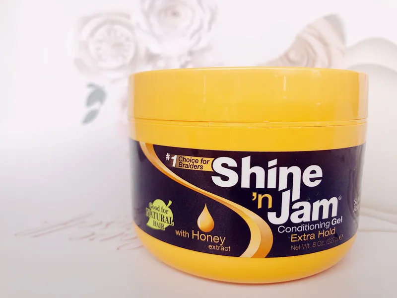 Original Shine N Jam Braiding Lock Conditioning Gel Hold 227g