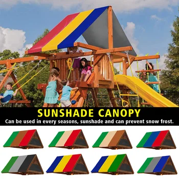 

Sun Protection Screw Fastened Sunshade Canopy Outdoor Playground Tarpaulin Cover Anti UV Multifunction Waterproof Kids Children