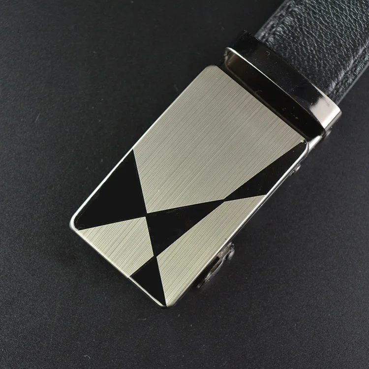 

Luxury Automatic Buckle male belts Mens Business Style Belt Leather Strap Male Belt metal buckle man Jeans pants leather belt