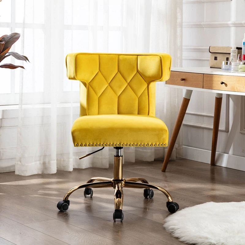 Modern Bold Colors Wingback Swivel Leisure Home Office Chairs