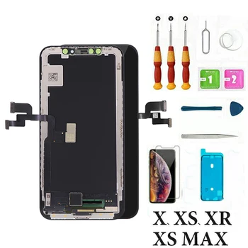 

Replacement LCD Display Screen For iPhone XR XsMax Lcd Touch Screen Panel Display Digitizer Assembly with Tools For iPhoneX Xs