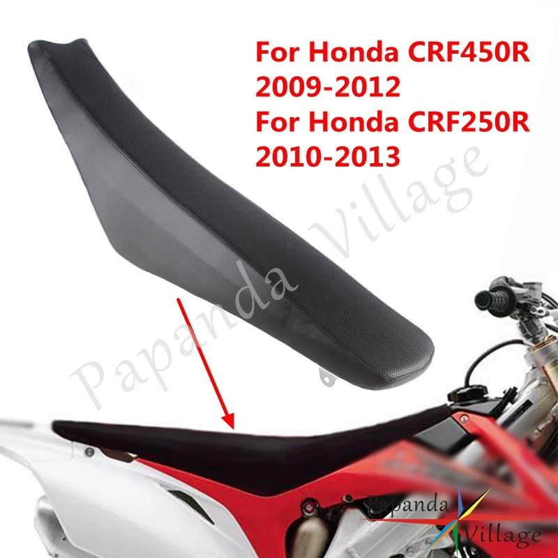 Мягкий чехол для сиденья мотоцикла черный пенопласт Honda CRF450R CRF 450R 2009 2012 CRF250R 250R 2010