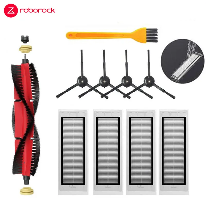

10PCS/13PCS/23PCS Roborock Vacuum Cleaner Parts Detachable Roller Brush Accessories for Mi Xiaowa Roborock S5 S6 Vacuum Cleaner