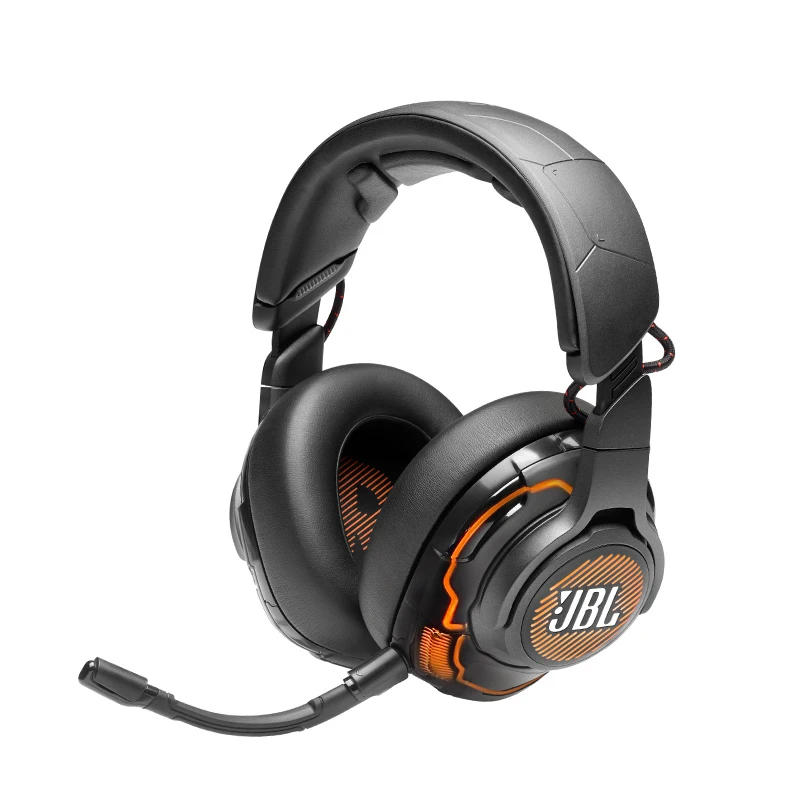 JBL Quantum ONE Gaming Headphone Portable Stereo Wired Headset with LED Light for PS4 PSP Video Game Console and Computer Games