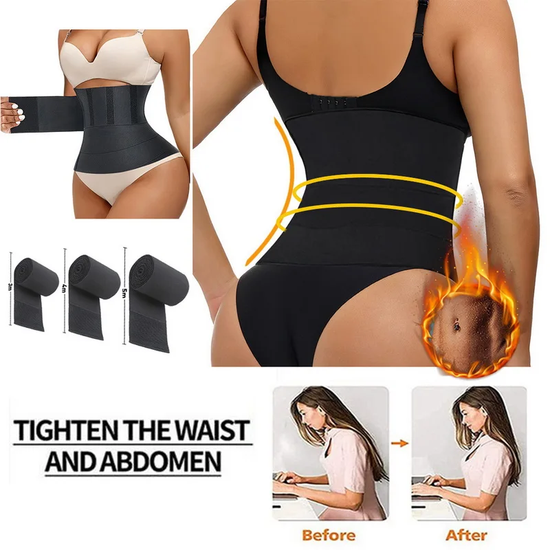 Waist Trainer Shaper Belt Slimming belt woman body shaper Tummy Wrap Waist belt Trimmer Belt Postpartum shaper Body Shaper belt backless shapewear