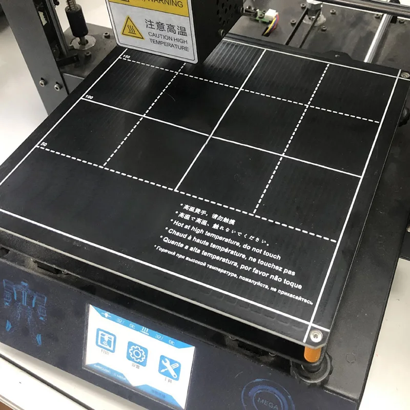 3D-принтер Магнитная кровать с подогревом теплопроводность 24 в части 3D-принтера для Prusa i3 Anet GV99