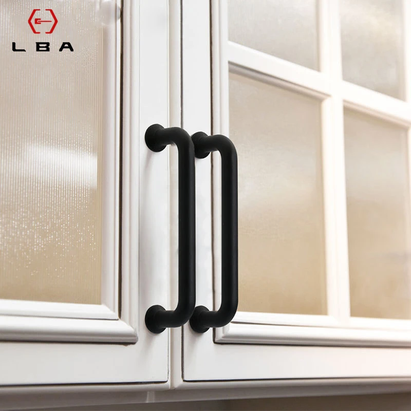 Description Picture 6 of itemZinc Alloy Black Rose Gold Cabinet Handles Drawer Knobs Kitchen Cupboard Door Pulls Fashion Furniture Hardware Door Handle