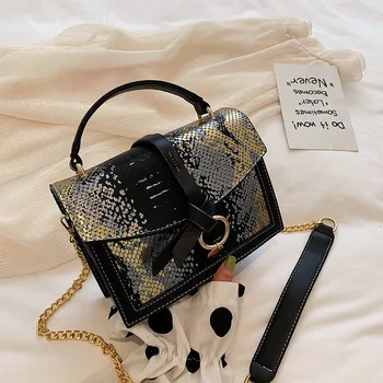 

2020 new ladies portable small square bag fashion shoulder female bag temperament messenger small bag