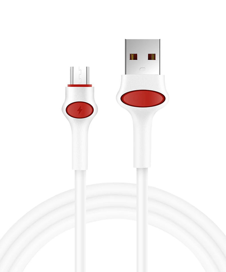 BoeYink 2.4A Micro USB кабель для быстрой зарядки Micro usb кабель для iphone 11 pro max Xiaomi samsung Android кабели для мобильных телефонов 1 м - Цвет: White