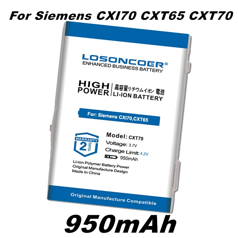 Для Siemens CXI70 CXT65 CXT70 CXV65 CXV70 M65 M75 M8 S65 S65V S66 S75 SK65 SP65 CX75 CXI65 аккумулятор CXO65 для BenQ-Siemens M81 |